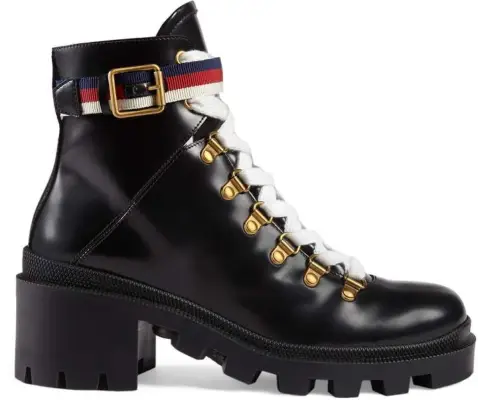 Gucci Leather Ankle Boot