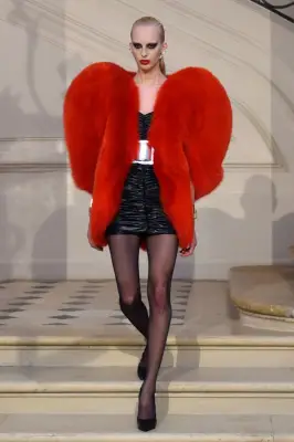 The Coat First Appeared on Saint Laurent