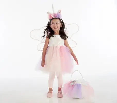 Kids Light Up Unicorn Tutu Halloween Costume