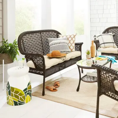 Celeste Mocha Standard Settee