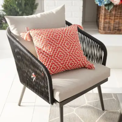 Helena Black Deluxe Chair With Cushions