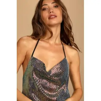 A Splurge-Worthy Accessory: Kara Silver Crystal Mesh Armpit Bag