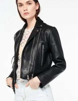 Sandro Fringed Jacket