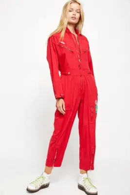 Free People Lena Flight Suit