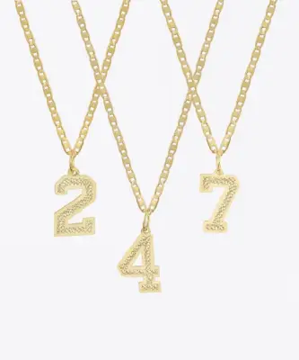 Shami the Number Necklace