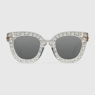 Gucci Cat Eye Sunglasses With Stars