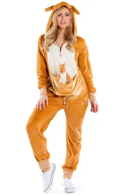 An Animal Halloween Onesie: Women