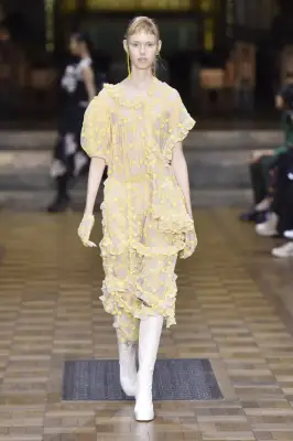 Her Simone Rocha Dress Walked the Spring 2017 Runway