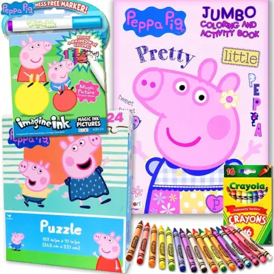 For the Artist: Peppa Pig Coloring & Activity Book Super Set