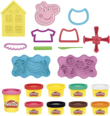 A Fun Craft: Play-Doh Peppa Pig Styling Set