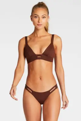 Vitamin A Neutra Bralette Top and Hipster