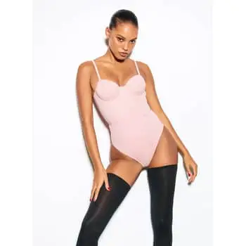 Halloween Bodysuit Costume Idea: Barbiecore-Inspired Playboy Bunny