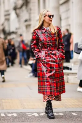 Over a Dress, With Combat Boots