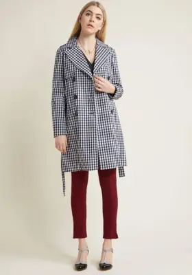 ModCloth Insert Exuberance Here Trench