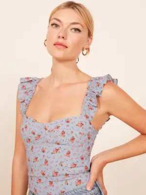 Reformation Elena Top