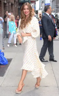 Sofía Vergara in New York City, July 2019