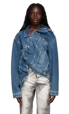 Asymmetrical Jean Jacket