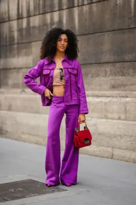 Jean-Jacket Outfit: Monochromatic