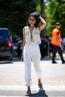 How to Wear Paper-Bag Pants