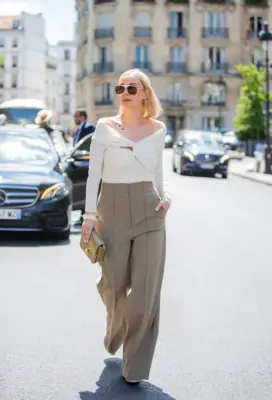 How to Wear Paper-Bag Pants