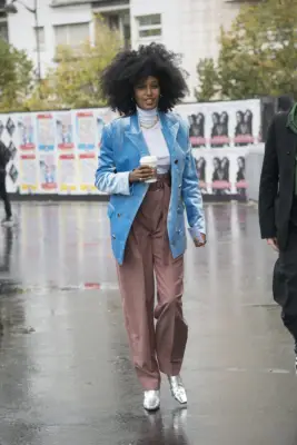 How to Wear Paper-Bag Pants