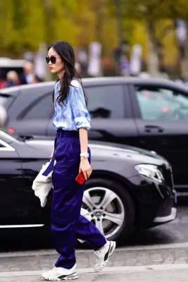 How to Wear Paper-Bag Pants