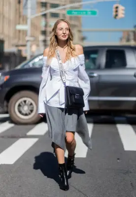 Swap Your Button-Down For an Off-the-Shoulder Top