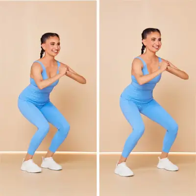 Warmup Exercise 1: Squat Walk