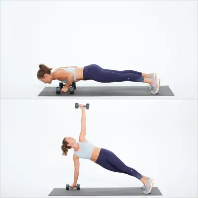 Push-Up and Rotate