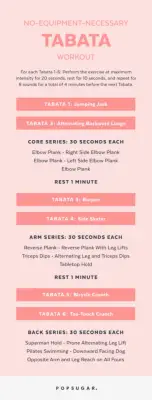 High-Intensity Tabata Training