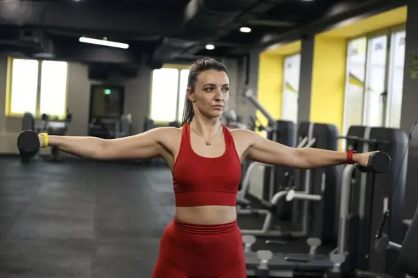 Beginner Arm Workout Superset 3, Move 2: Lateral Raise