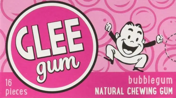 Glee Gum All Natural Bubblegum