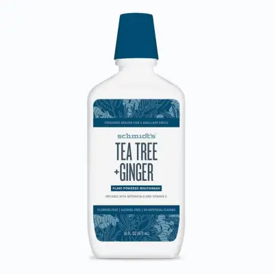 Schmidt’s Tea Tree and Ginger Mouthwash