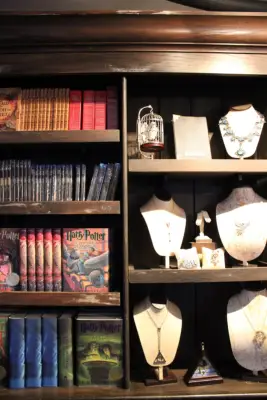 Nearly all of the Horcruxes are available for purchase at the parks.