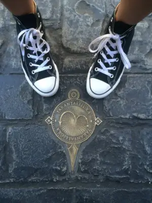 Interactive wands allow you to do spells all throughout the park.