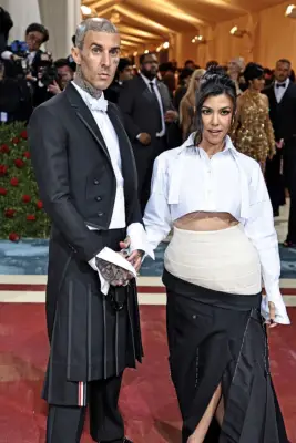 May 2022: Travis Barker and Kourtney Kardashian Tie the Knot Again