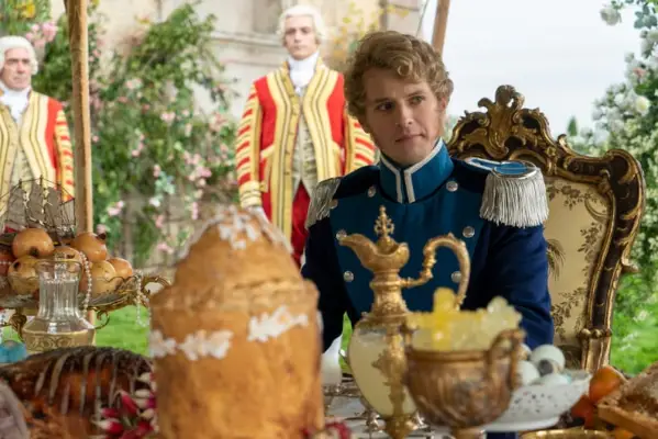 Freddie Stroma as Prince Friedrich on Bridgerton