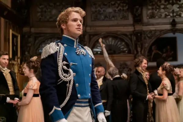 Freddie Stroma as Prince Friedrich on Bridgerton