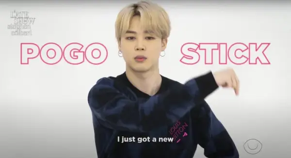 Jimin From BTS Doing a 