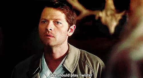 When Cas Throws It Back to the 