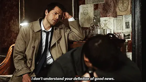 When Cas Is Dumbfounded (as Were We)