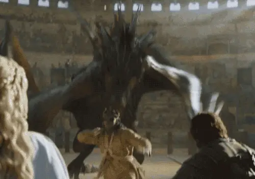 He senses his mother is in danger, and protects her . . . savagely.