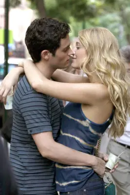 Blake Lively and Penn Badgley