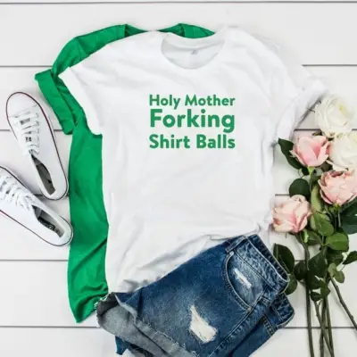 Holy Mother Forking Shirt Balls T-Shirt