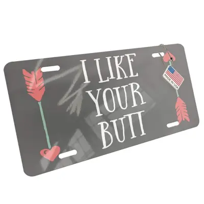 Raunchy License Plate