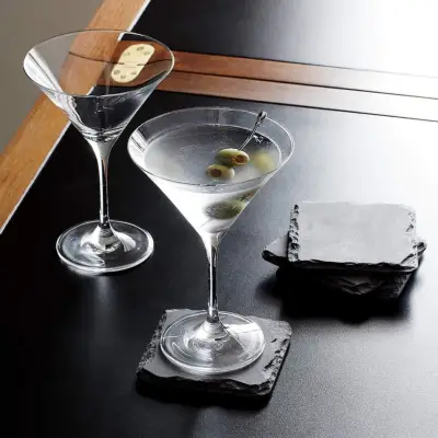 Best For a Spirited Twist: Crate & Barrel Aspen 8-Oz. Martini Glass