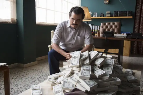 Wagner Moura as Pablo Escobar