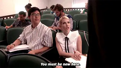 Her Classroom Etiquette