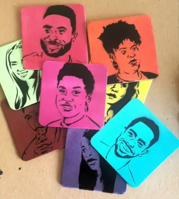 Insecure Cast Coaster Set