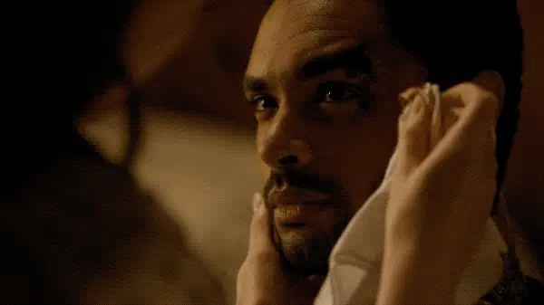 Even With a Busted-Up Eye, He